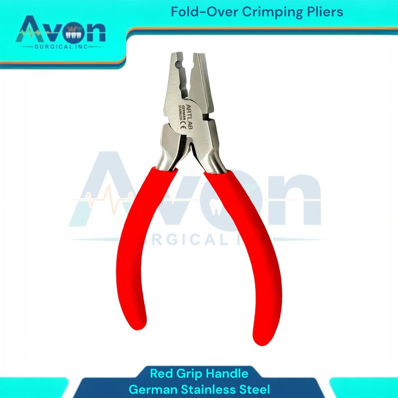 Jewelry Making, Leather Crimping Pliers with Red Grip Handles, Leathercraft,