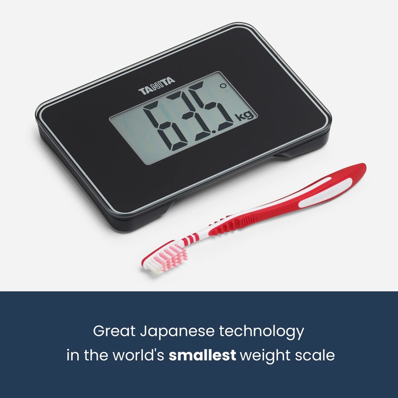 TANITA HD-386 World's Smallest Digital Bathroom Scale Easy To Travel