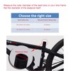 Drahtesel Bicycle Saddle Clamp Quick Release Seat Post Clamp Saddle