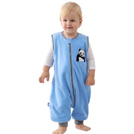 Sincere ililmmoe Baby Sleep Sack Spring Autumn Warm Infant Walking Sleeping Bag with Legs Wearable Blankets Pajamas 6months-4Years Panda/L