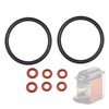 Snapworld Coffee 8x Seal O-Rings for Nespresso Delonghi Krups