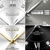 Taxau Man Watches Gray Dial Wrist Watch Men Waterproof with
