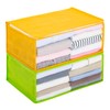 Astro 619-31 Storage Case, For Clothes, Orange, Yellow Green, 2-Piece