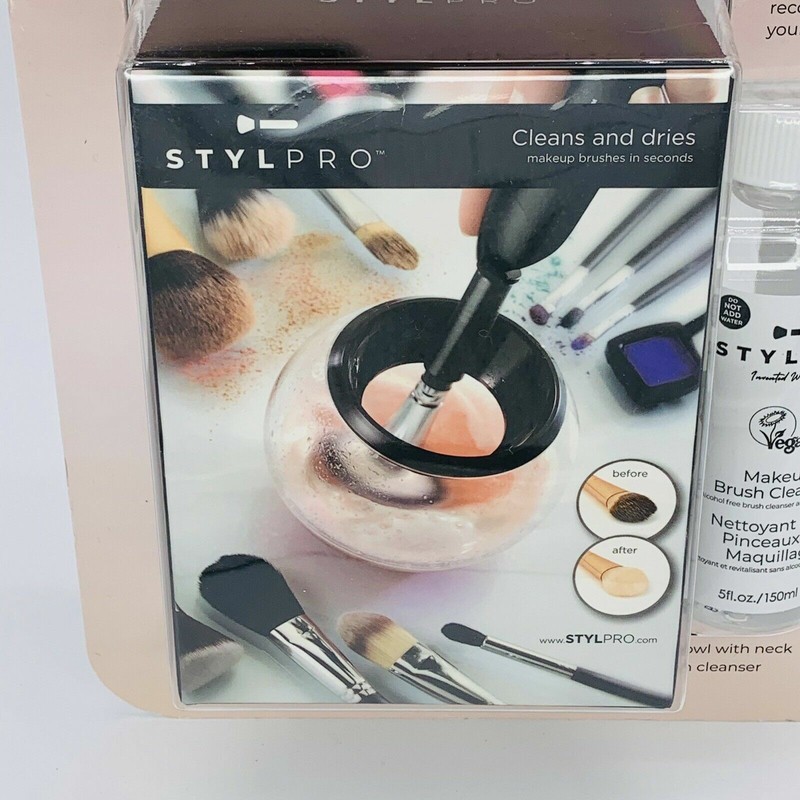 StylPro Makeup Brush Cleaner and Drier With Cleanser Liquid 5