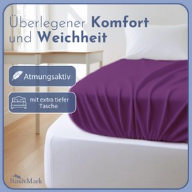 NatureMark Terry Towelling Fitted Sheet, Many Sizes & Colours, Brand Quality