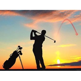 5D DIY Diamond Painting Golf 12x16 inches Full Round Drill Rhinestone Embroidery for Wall Decoration