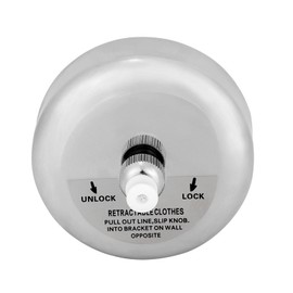 304 Stainless Steel Retractable Single Clothes Line Drying Rope Indoor Outdoor