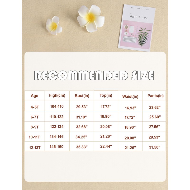 EuquixZeph Girls 2 Piece Outfits Kids Clothes Sets Sweatsuit Tracksuit