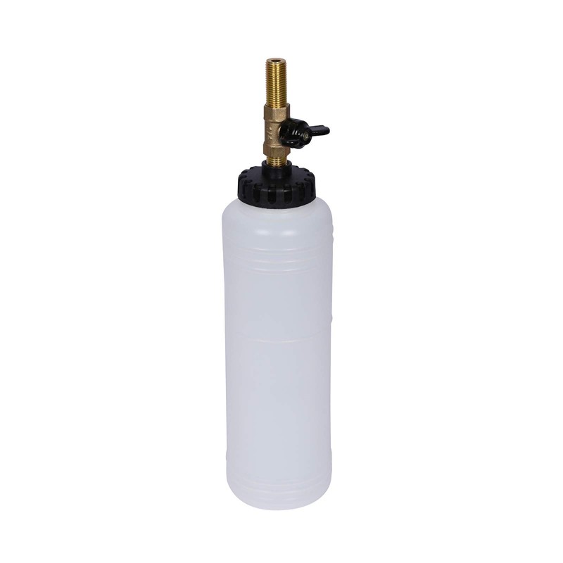 Wiltec Brake Bleeder Refill Bottle Compressed Air 1 Litre Bleeding
