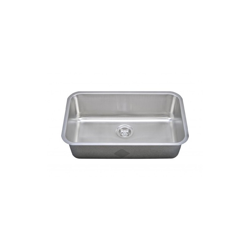 Wells Sinkware Stainless Steel Single Bowl Undermount Kitchen Sink 3018-9