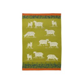 Coucke Printed Jacquard Cotton Wicker Tea Towel 50 x 75 cm