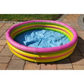 Joyjoz Pool Inflatable Baby Pool 60" X 15" Swimming Pools For Kids  Large Round