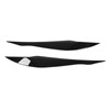 1 Pair Headlight Eyebrow ABS Vehicle Eyelid Replacement for 3