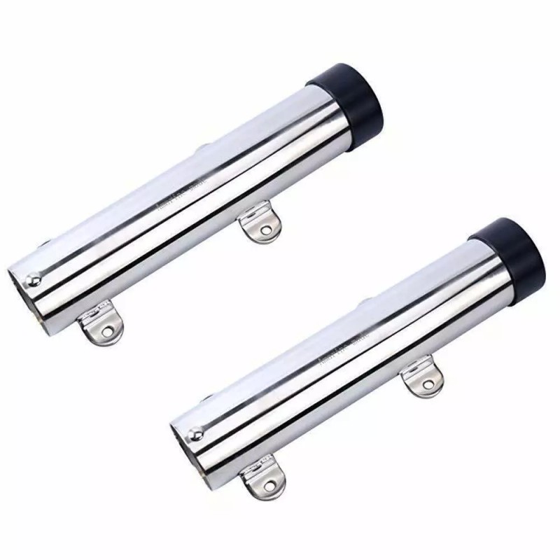 Amarine-made 2PACK Boat Fishing Stainless Steel Side Mounted Transom Rod