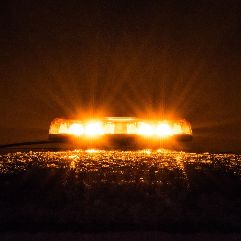 VULCAN Magnetic Amber LED Mini Light Bar - Class 2