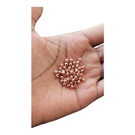 Bead It Wear It Love It Faceted Hematite Crystal Dreadlock Loc Sprinkles Mix Hair Beads, Loc Jewelry, Dreadlock Accessories (Rose Gold)