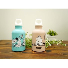 SIGG 50348 Bottle, Lightweight, Durable, Capacity: 1.1 gal (0.3 L), Moomin, Picnic, 0.3L