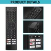 Upgraded ERF3J80H Replacement Smart TV Remote Fit for Hisense 4K