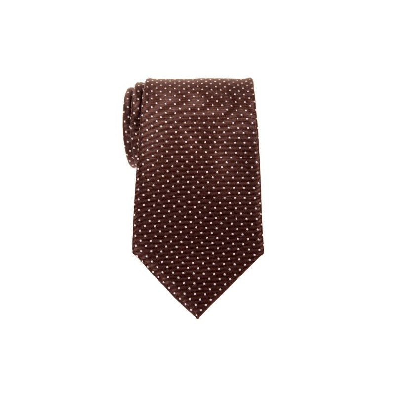 (ritori-zu) Retreez Modern Mini Polka Dots Woven Microfiber Men's Tie