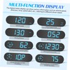 BUGUUYO Car Speedometer Display Digital Alarm with Colorful for Safe