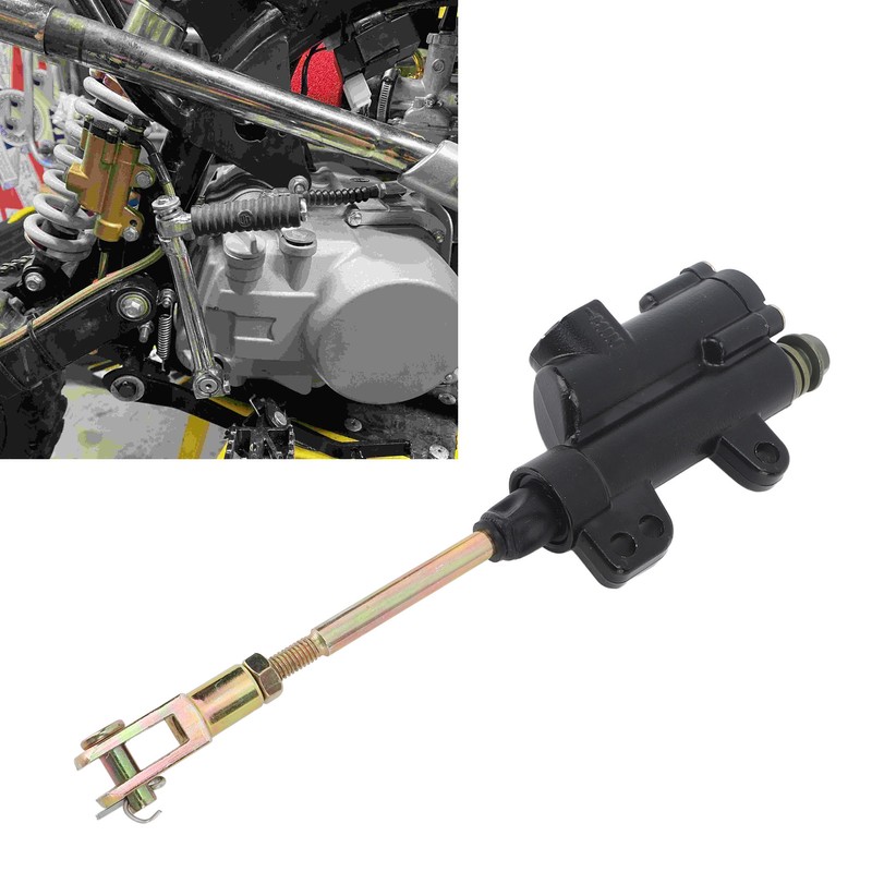 Motorcycle Rear Brake Master Cylinder Pump Metal for Sunl 110cc