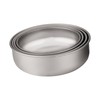 4pcs Lightweight Stackable Bowl Portable Single Layer Dinner Fruit Bowl