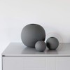 Cooee Design Ball Vase 10cm Grey