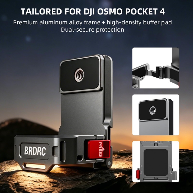 Flymile Pocket 4P 4 3 Magnetic Mount Stand for DJI