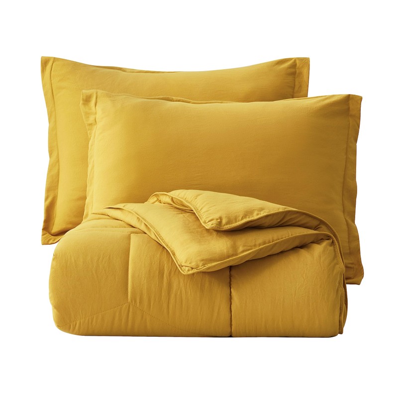 Chezmoi Collection Vero 3-Piece Honeycomb Quilted Microfiber Comforter Set -