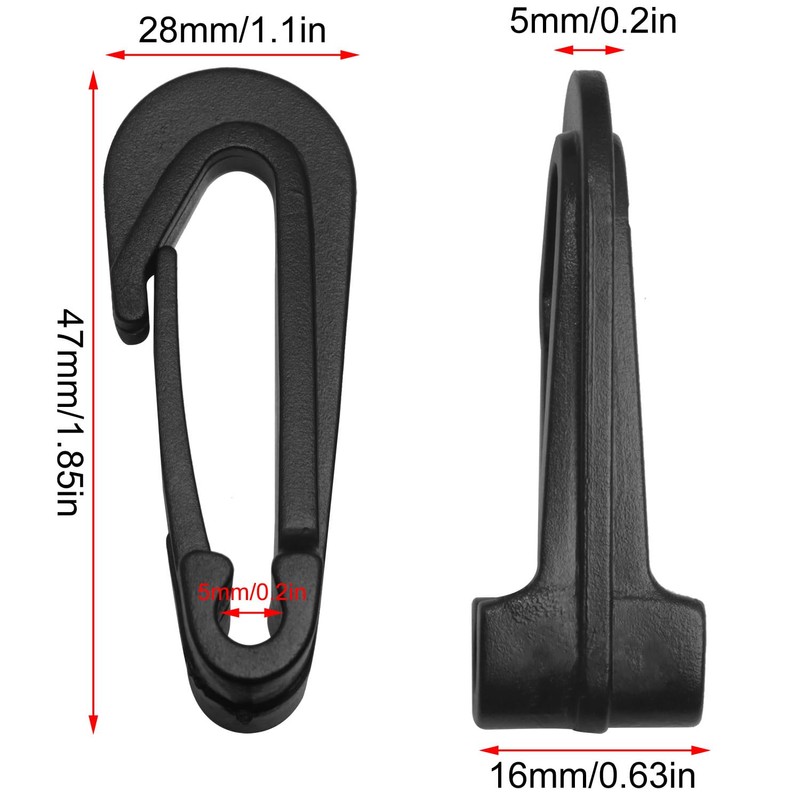 Car Trunk Mesh Pocket Hooks Multi Functional Open Plastic Question