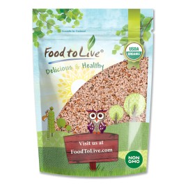 Food To Live Semillas De Psilio Orgánicas Enteras 1 Libra