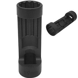 ZKTOOL Suspension Strut Nut Socket Set 19mm 12 Point Socket 1/2" Drive Impact Socket Suspension Strut Tool