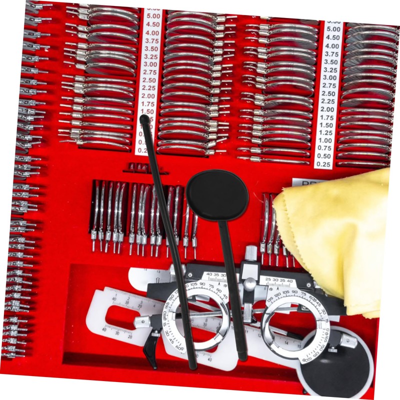 Gatuida Handheld Eye Occluder Set Lightweight Testing Pointers with Skid