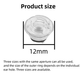 SNHTLS Voyager 5200 5220 Earbud Tips - 3 Pcs Replacement Earbuds Eartips Eargels & 3 Pcs Foams Set Compatible with Plantronics Voyager 5200 5220 Headphones Silicone Earbud Tips