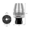 DEWILL Broken Bolt Remover, Stud Extractor Tool to Locks and