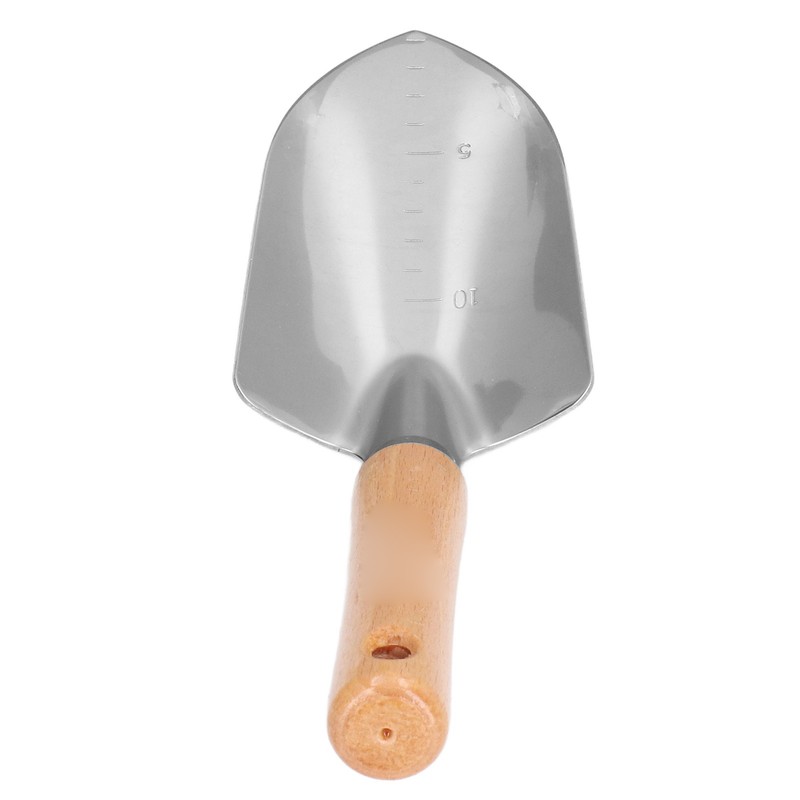 2Pcs Stainless Steel Garden Loose Soil Scoop Wearable Rope Portable