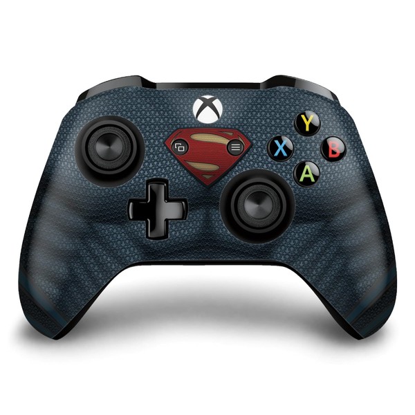 Head Case Designs Officially Licensed Batman V Superman: Dawn of Justice Superman Costume Graphics Vinyl Sticker Gaming Skin Decal Cover Compatible With Xbox One S/X Controller