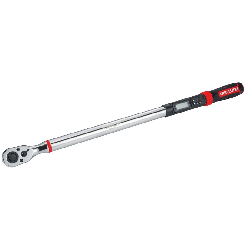 CRAFTSMAN Digital Torque Wrench, SAE, 1/2-Inch, 50-250 FT-LB, (CMMT99436)