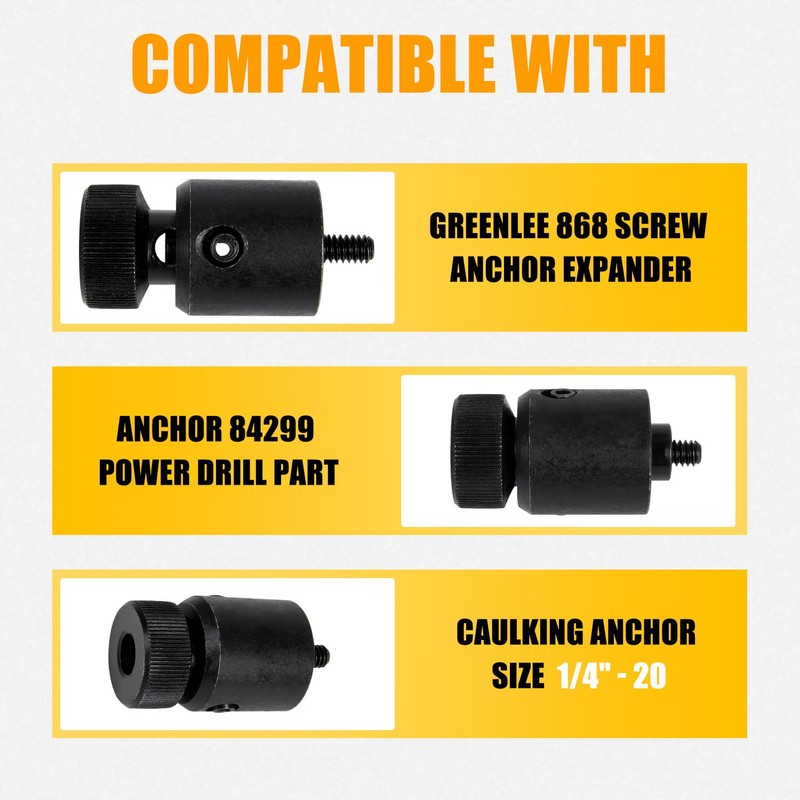 RANSOTO 868 Screw Anchor Expander Compatible with Greenlee 84299 Power