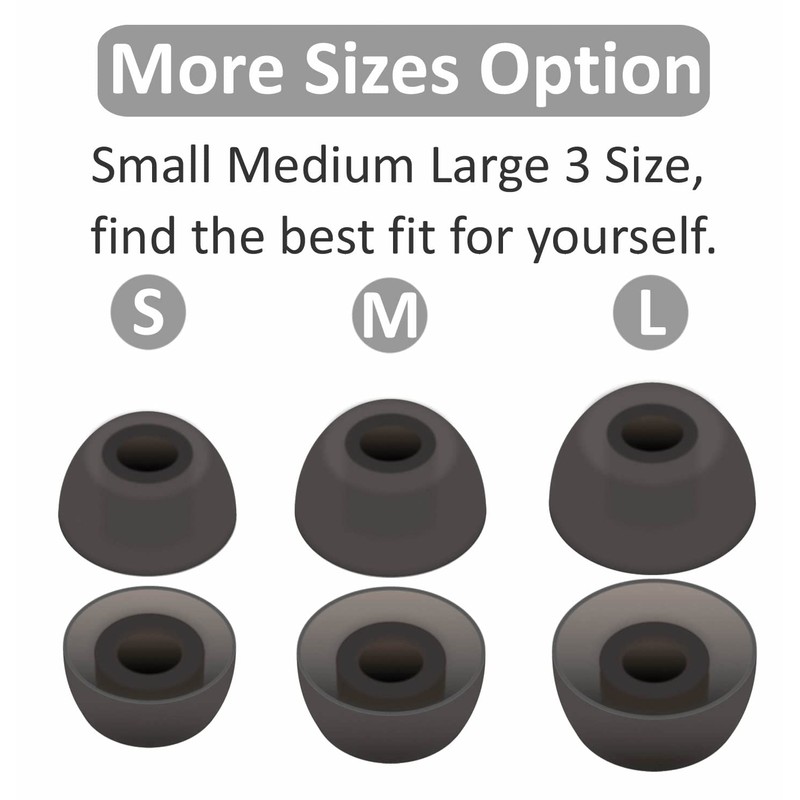 6 Pairs Elite 75T / Elite 7 Pro/Elite 3 Ear