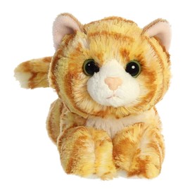 Aurora® Adorable Mini Flopsie™ Ginger Cat™ Stuffed Animal - Playful Ease - Timeless Companions - Orange 8 Inches