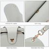 Soleebee Portable Eyeglasse Pouch with 2 Lanyards, Soft Leather Glasses