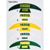 Packers Full Size SpeedFlex 3D Helmet Bumpers