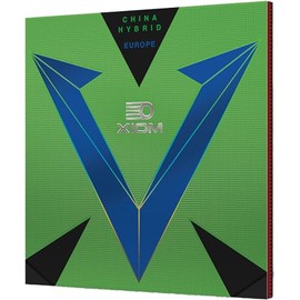 XIOM Table Tennis Rubber Vega Europe Hybrid Red (RD) 1.8 10731