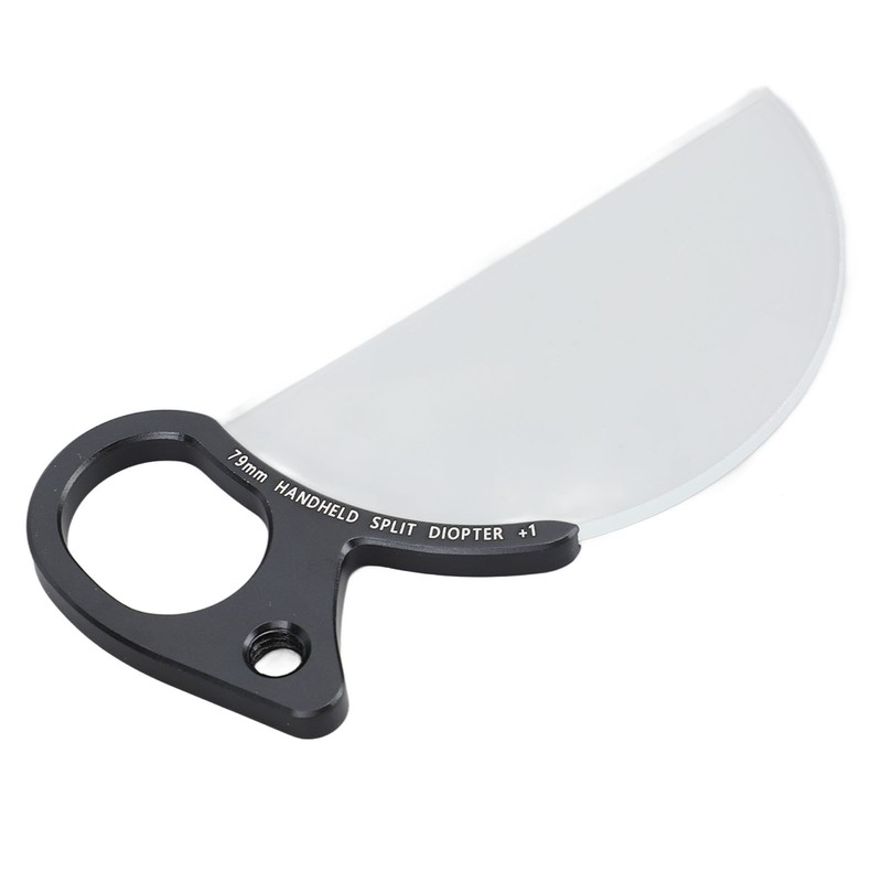 Handheld Split Diopter Filter 79mm Foreground +1 Blur Optical Glass