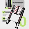 KOLL LINK Telescoping Ladder,9.5 FT Aluminum Lightweight Extension Ladder with