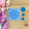 GOTO CLAY TOOLS Mandala Texture Mat for Polymer Clay Earring,