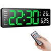 Koolertron 13 Inch Large Screen Digital Clock, Wall Mounted, Tabletop,