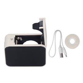 Bluetooth Thermal Label Printer APP Editable Rechargeable Mini Label Maker with 1 Roll Waterproof Paper White