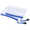 sourcing map Mesh Zipper Bags, B8 Size File Document Pockets